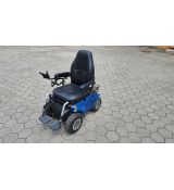 Elektrický invalidný vozík- modrý